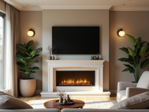 Should You Hang a TV Above a Fireplace? Here’s What to Know